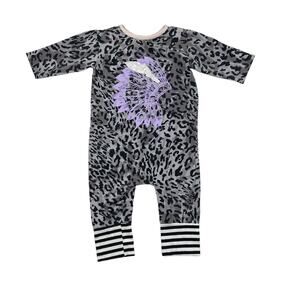 Rags Leopard Chief Native Romper